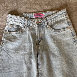 Edikted Light Blue Flare Jeans